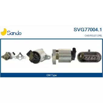 Vanne EGR SANDO OEM 17098055