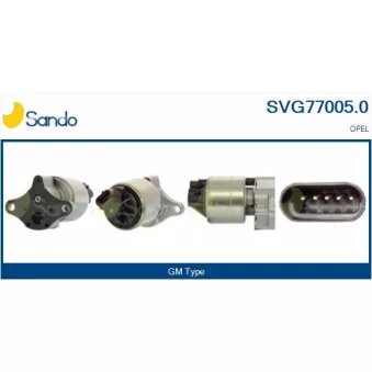 Vanne EGR SANDO OEM 93184996