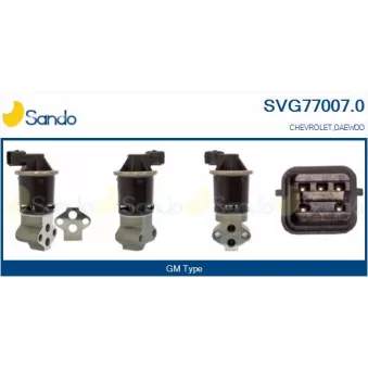 Vanne EGR SANDO OEM 25182357