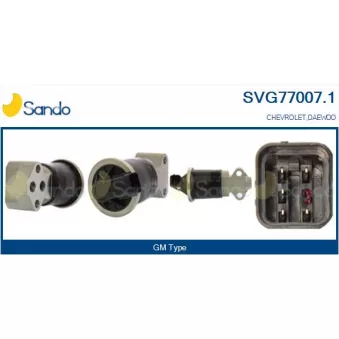 Vanne EGR SANDO OEM 25182357