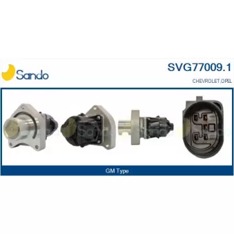 Vanne EGR SANDO SVG77009.1