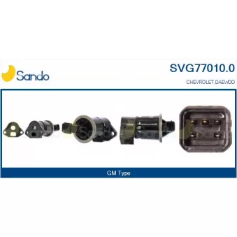 Vanne EGR SANDO OEM 96253548
