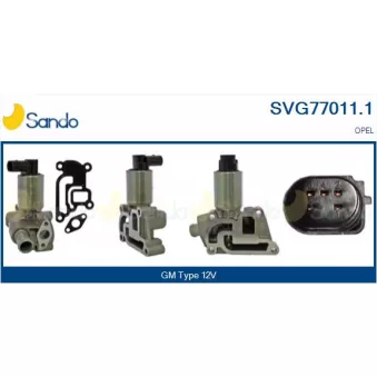 Vanne EGR SANDO OEM 55556720