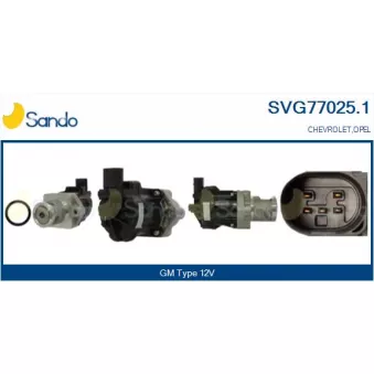 SANDO SVG77025.1 - Vanne EGR