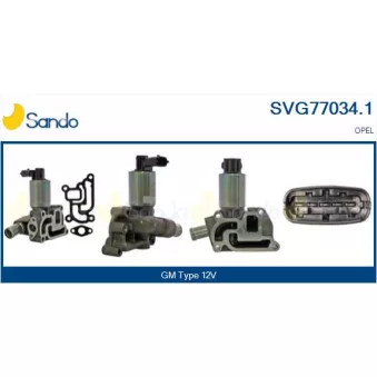 Vanne EGR SANDO OEM 5851027