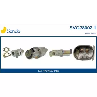 SANDO SVG78002.1 - Vanne EGR