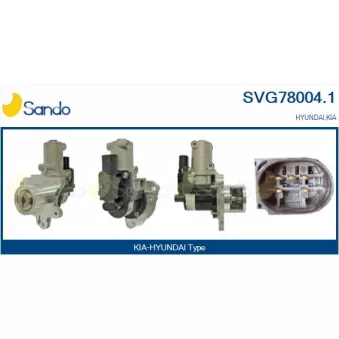 Vanne EGR SANDO SVG78004.1