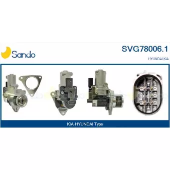 Vanne EGR SANDO OEM 284102F000