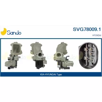 SANDO SVG78009.1 - Vanne EGR