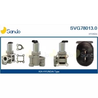 Vanne EGR SANDO OEM 284104a470