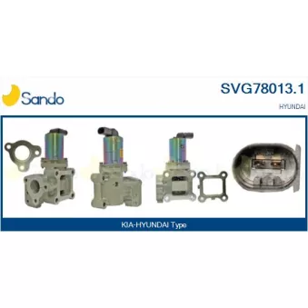 Vanne EGR SANDO OEM 284104A470