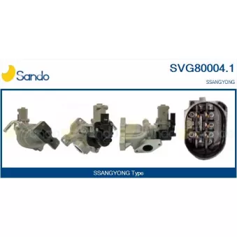 SANDO SVG80004.1 - Vanne EGR