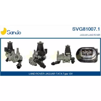 Vanne EGR SANDO OEM LR082300