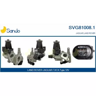 Vanne EGR SANDO OEM LR110291