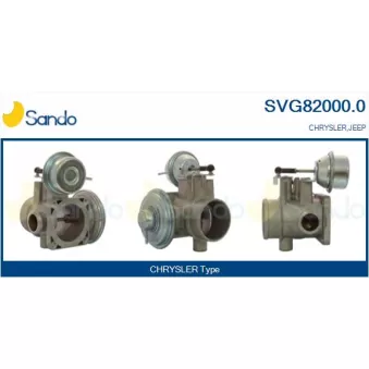 Vanne EGR SANDO OEM K68002448AA