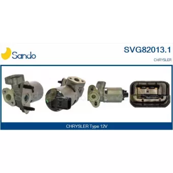 Vanne EGR SANDO SVG82013.1