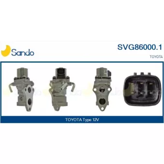 Vanne EGR SANDO OEM 2562027080