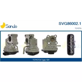 Vanne EGR SANDO OEM 2580033011