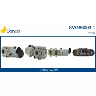 Vanne EGR SANDO OEM 256200r011