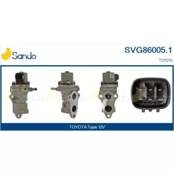 Vanne EGR SANDO OEM 2562027090