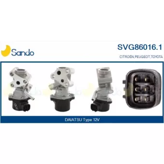 SANDO SVG86016.1 - Vanne EGR