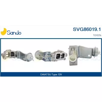 Vanne EGR SANDO SVG86019.1