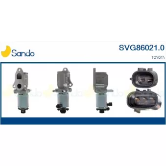 Vanne EGR SANDO [SVG86021.0]