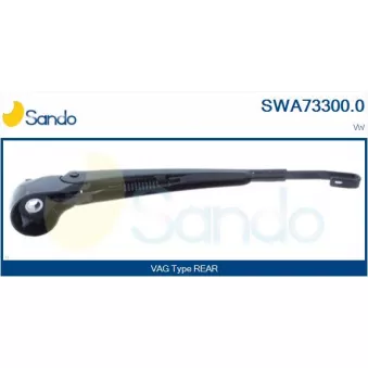 Bras d'essuie-glace, nettoyage des vitres SANDO OEM 1J6955707A