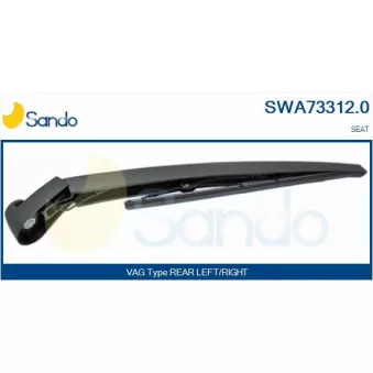 SANDO SWA73312.0 - Bras d'essuie-glace, nettoyage des vitres