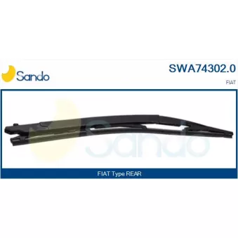 Bras d'essuie-glace, nettoyage des vitres SANDO SWA74302.0