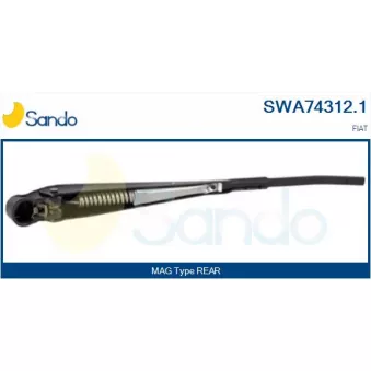 SANDO SWA74312.1 - Bras d'essuie-glace, nettoyage des vitres