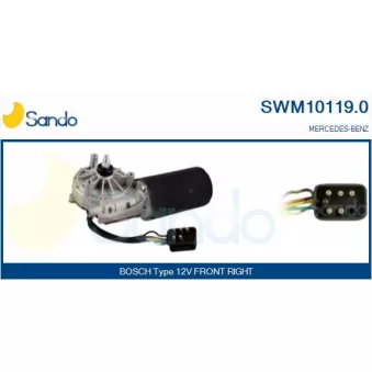 Moteur d'essuie-glace SANDO SWM10119.0