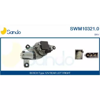 Moteur d'essuie-glace SANDO SWM10321.0
