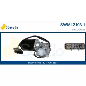 Moteur d'essuie-glace SANDO OEM 6270045