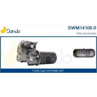 Moteur d'essuie-glace SANDO SWM14100.0