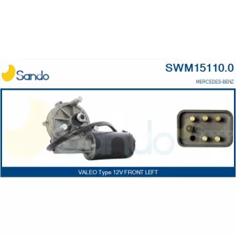 Moteur d'essuie-glace SANDO OEM 2028205342