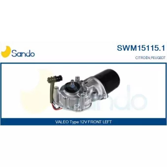 Moteur d'essuie-glace SANDO SWM15115.1