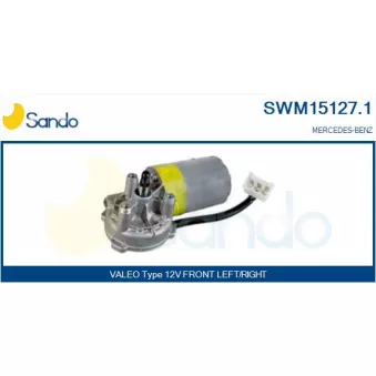 SANDO SWM15127.1 - Moteur d'essuie-glace