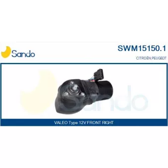 Moteur d'essuie-glace SANDO SWM15150.1