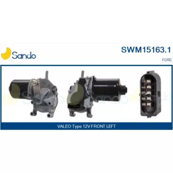 Moteur d'essuie-glace SANDO OEM 1740714