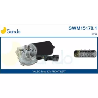 SANDO SWM15178.1 - Moteur d'essuie-glace