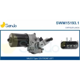 Moteur d'essuie-glace SANDO OEM 6V1955023A