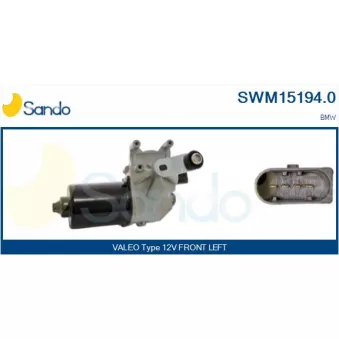 Moteur d'essuie-glace SANDO SWM15194.0