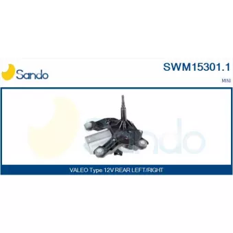Moteur d'essuie-glace SANDO OEM 67636932013
