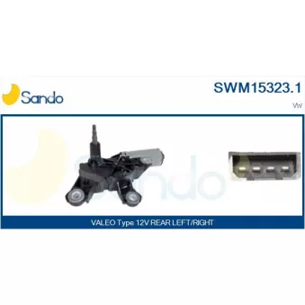 Moteur d'essuie-glace SANDO OEM 7E0955711B