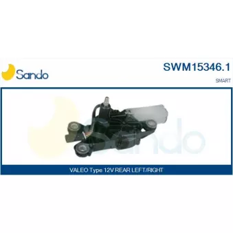 Moteur d'essuie-glace SANDO OEM 614v013000