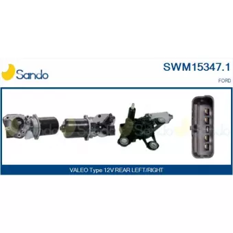 SANDO SWM15347.1 - Moteur d'essuie-glace