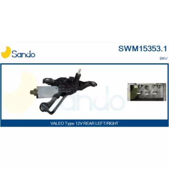 Moteur d'essuie-glace SANDO SWM15353.1