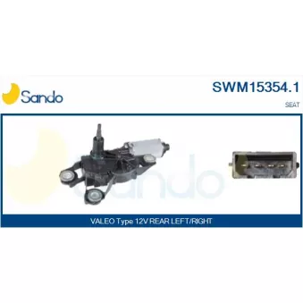 Moteur d'essuie-glace SANDO SWM15354.1