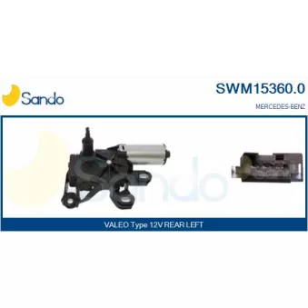 Moteur d'essuie-glace SANDO OEM A6398200908